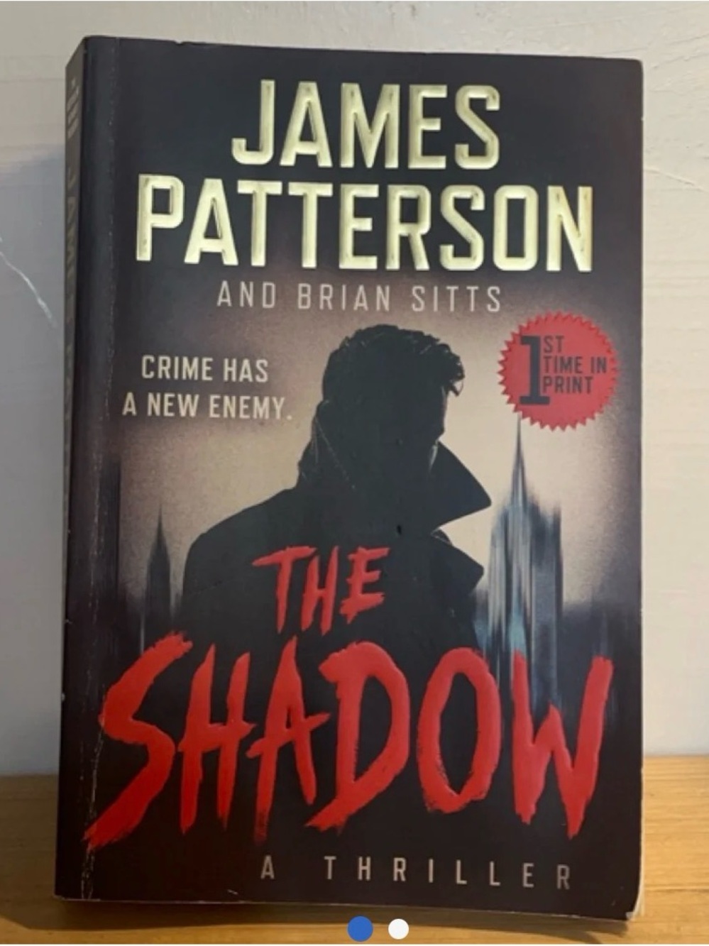 The Shadow A Thriller by James Patterson and Brian Hardcover #002
